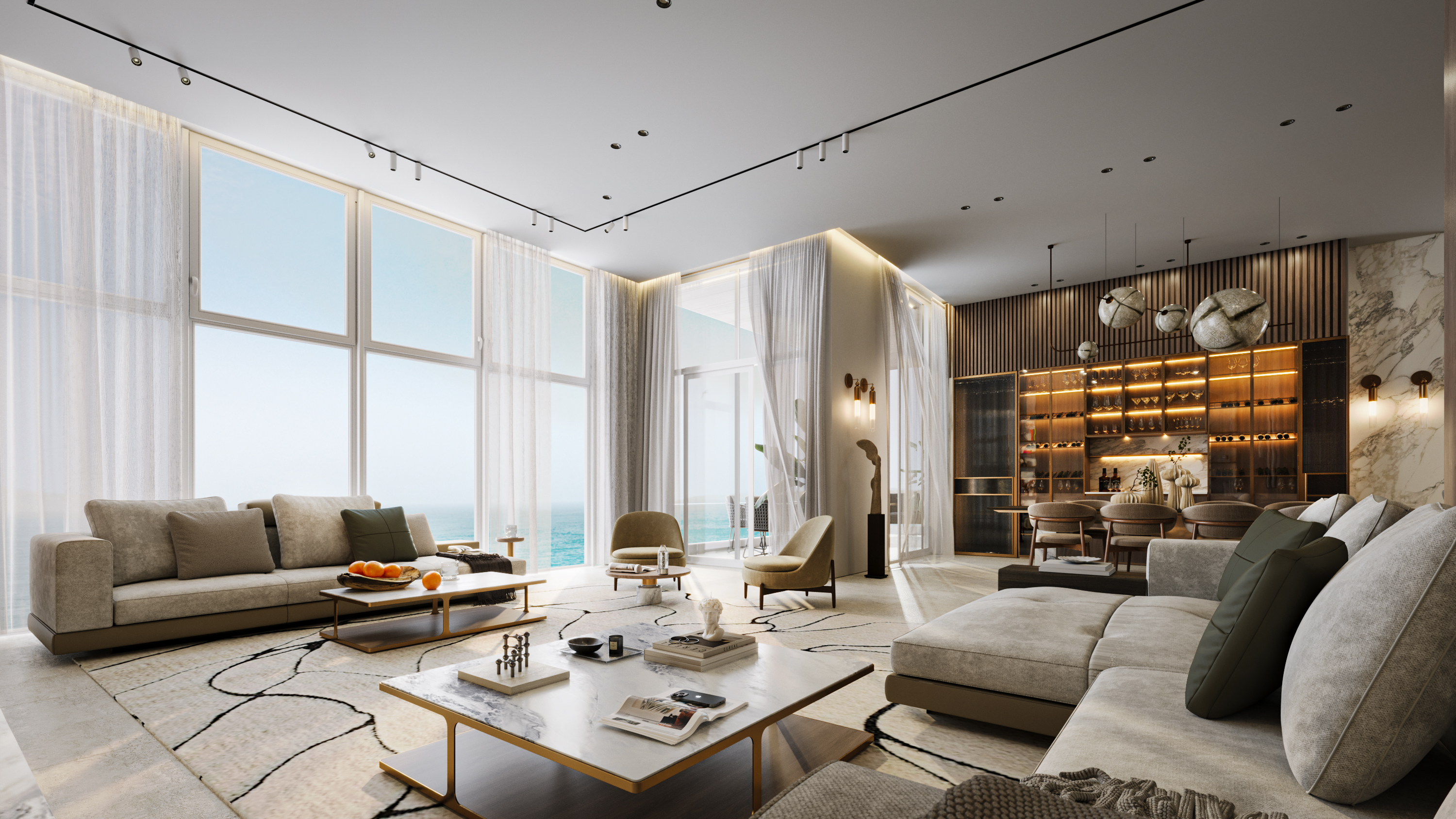 蓝湾室内设计（若Interior结合语境有更合适译法，需根据实际情况调整，这里按常见的室内设计理解） 丨以色列-4