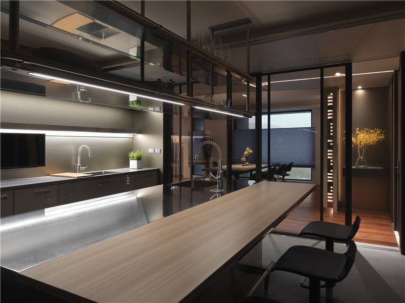 280㎡现代脱俗雅宅，“高级灰+光”-31