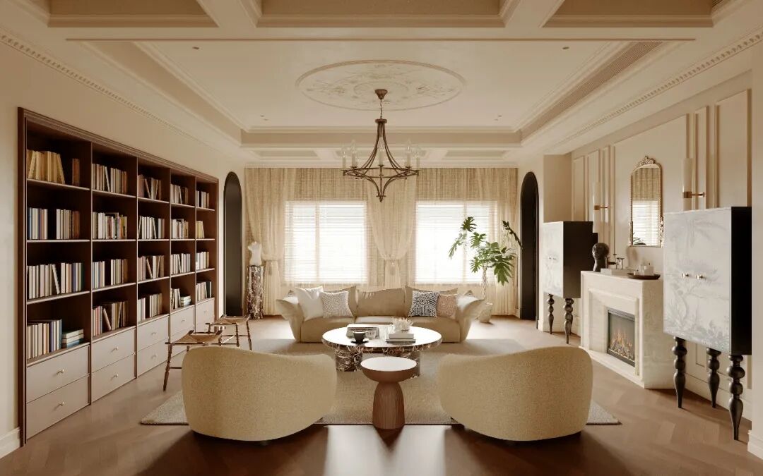 塞纳河畔丨隅间空间设计工作室-31