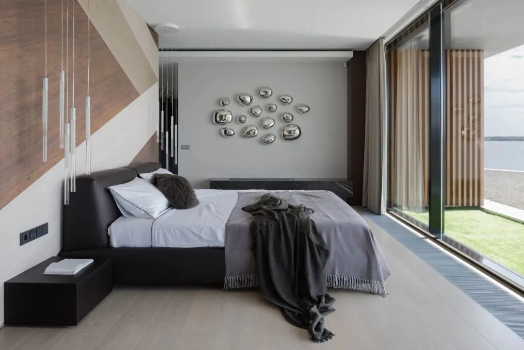 莫斯科郊区别墅，极简美学与自然融合的典范-91