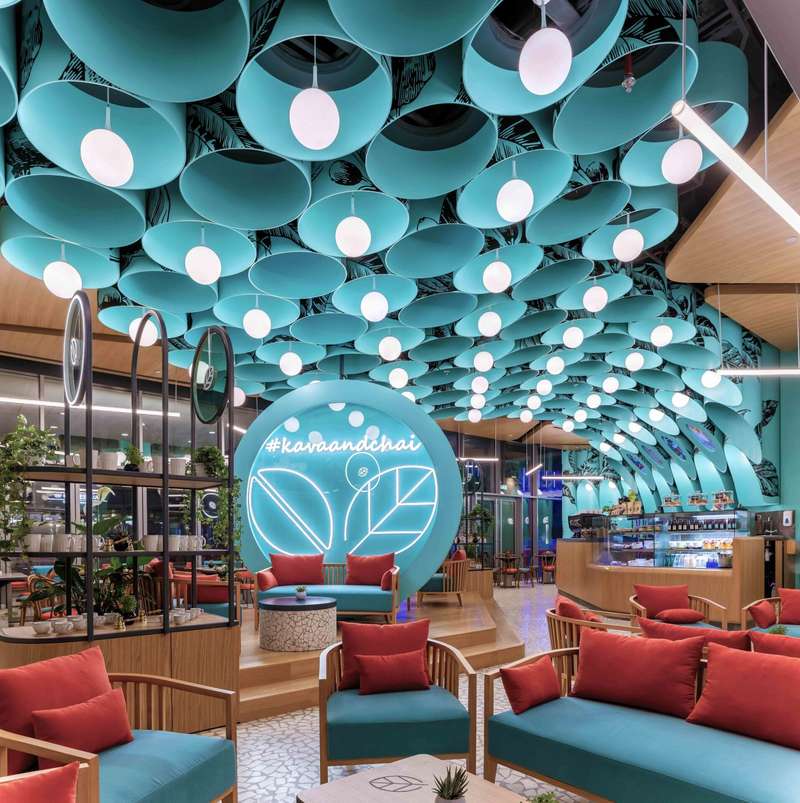 Kava & Chai – DIFC咖啡与茶店室内设计丨阿联酋迪拜丨4SPACE-7