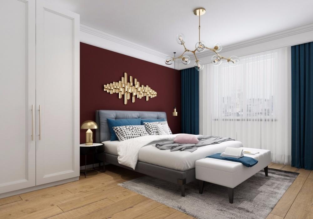 蓝白之家,简约舒适的空间设计-6