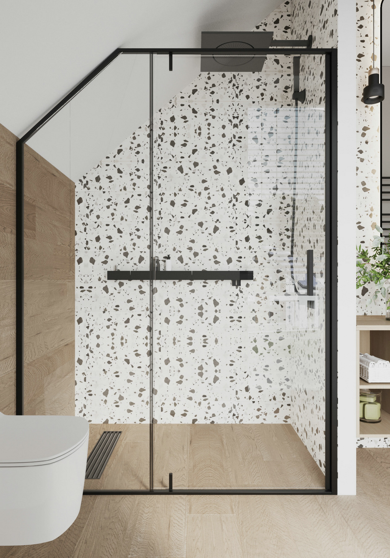 乌克兰 255㎡浅色系住宅设计-25