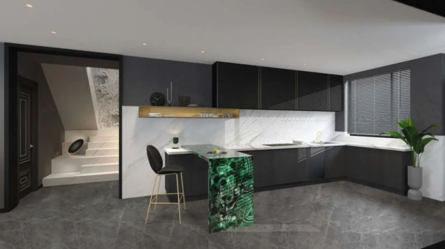 红杉创意设计 | 西安 360㎡现代家居,巧妙融合多种文化元素-19