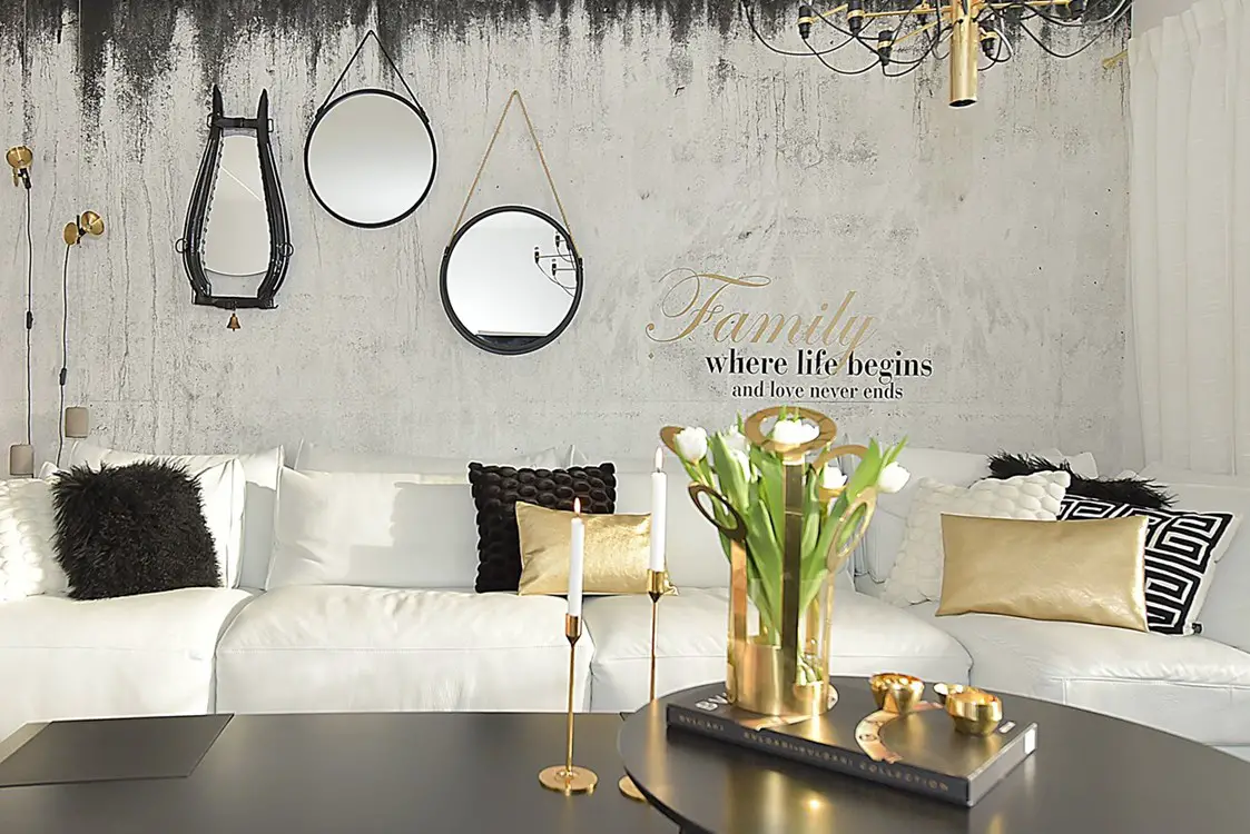 瑞典公寓中的现代混凝土设计-2