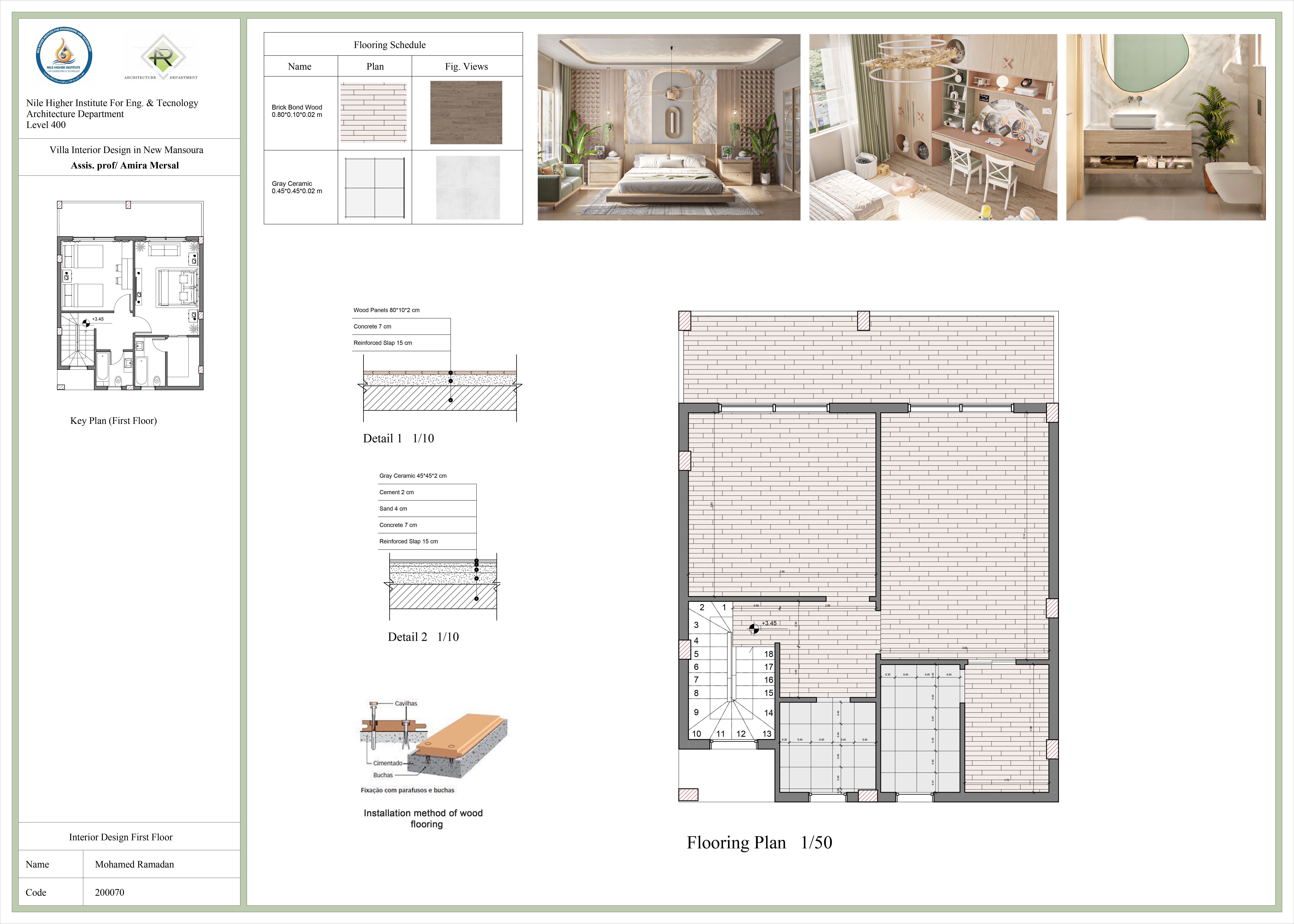 Interior design project | villa in New Mansoura-21