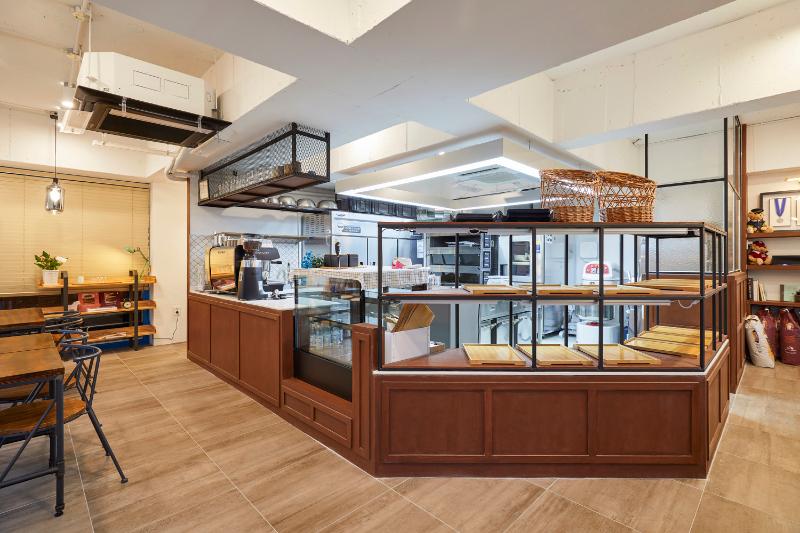 25 平小清新蓝调咖啡厅，点睛之笔的简约设计-3