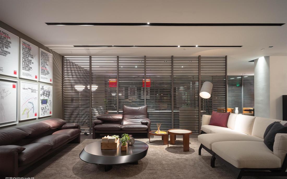 明朗建设打造无瑕顶级家俬展厅,细节尽显精湛工艺-9