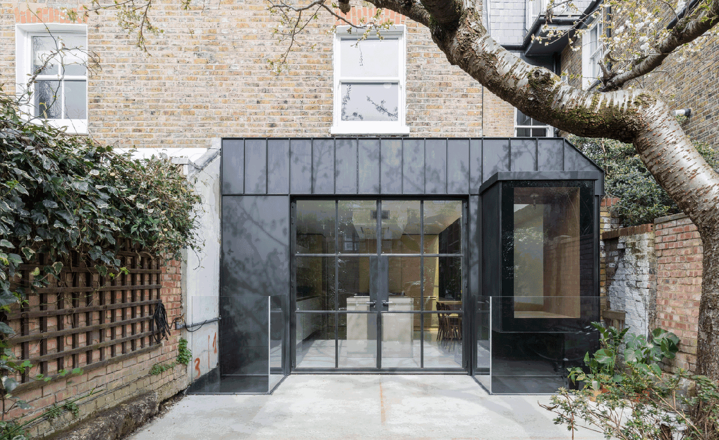 伦敦住宅的黄铜魅力-3