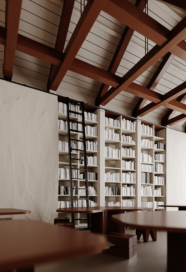 LIBRARY DESIGN/ Tiftif office-1