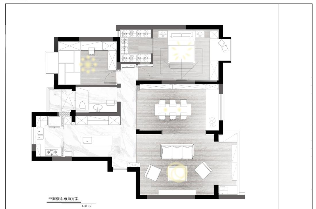 香港弗雅帝皮草有限公司展厅——复古风情,温馨宜居-8