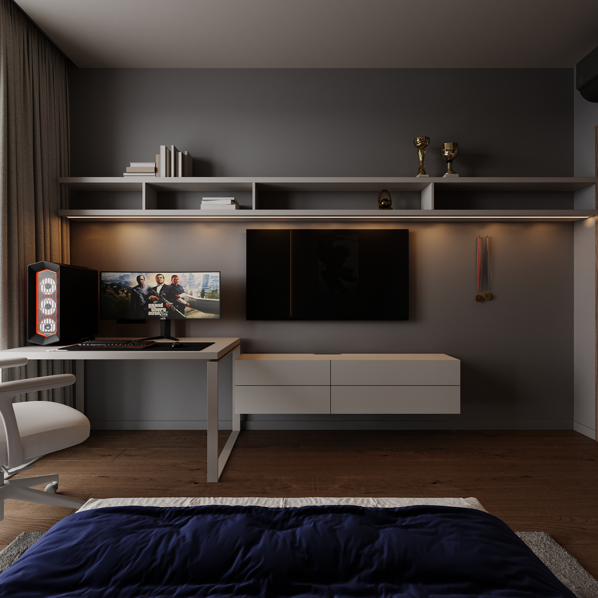 基辅简约风格住宅丨乌克兰基辅丨Bodes studio-63