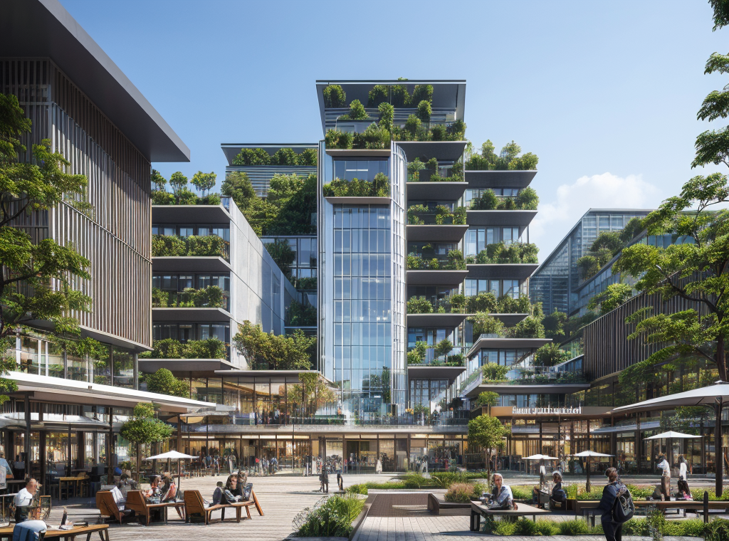 AI创意设计34-城市森林生态建筑-3