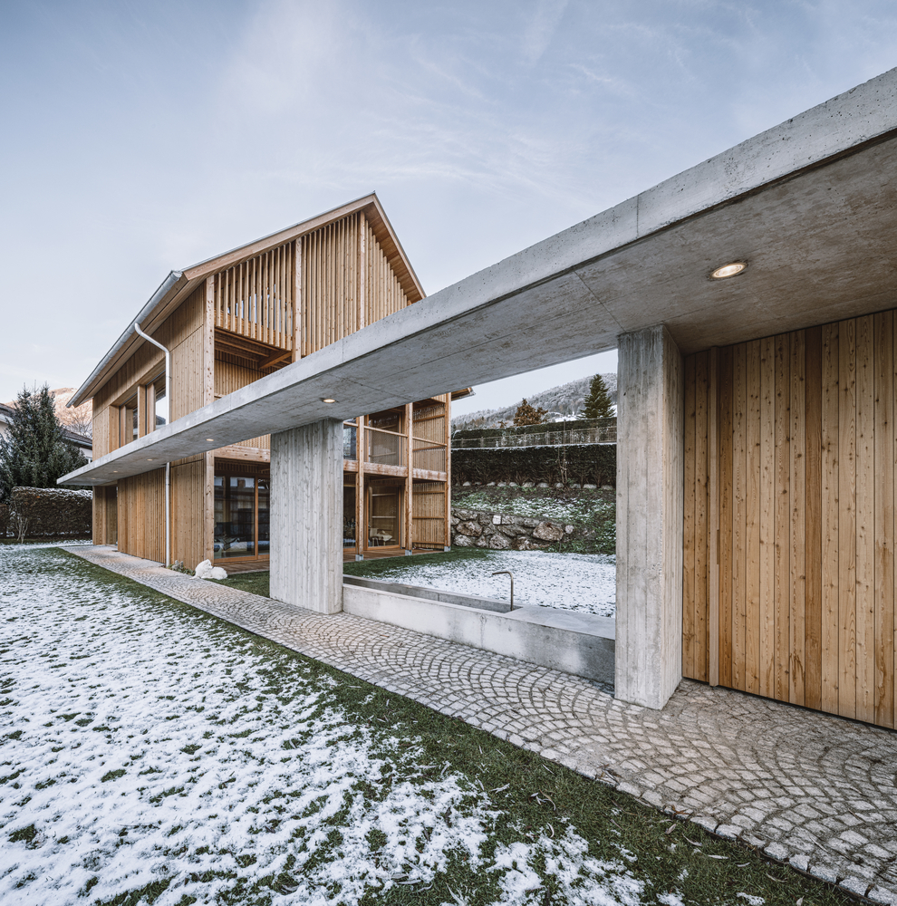 奥地利山脚下的私宅丨奥地利萨尔茨堡-0