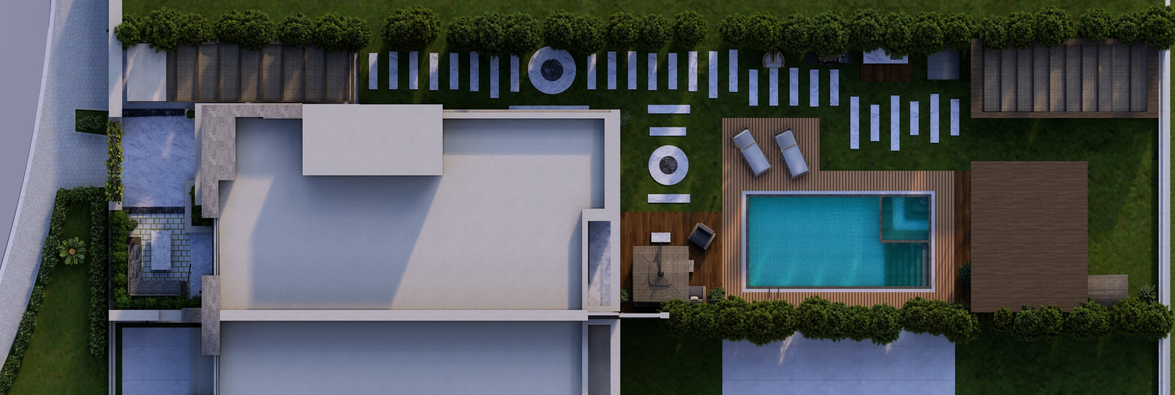 Private Villa in Karma Compound/Sheikh Zayed - Exterior-7