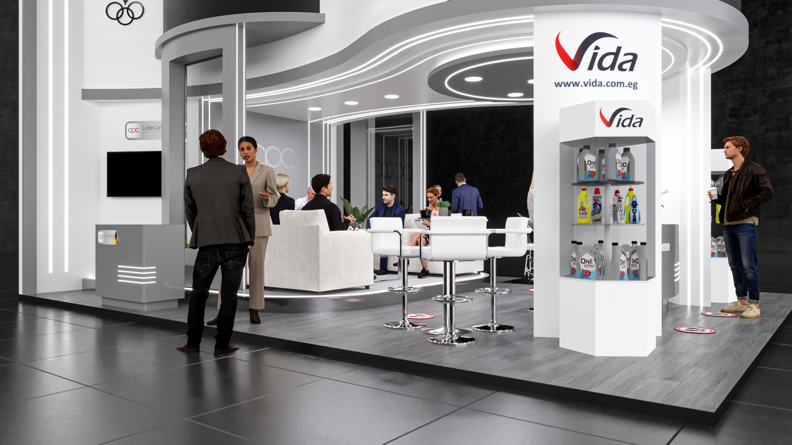 CPC@EGYPS 23 展位设计与制作-7