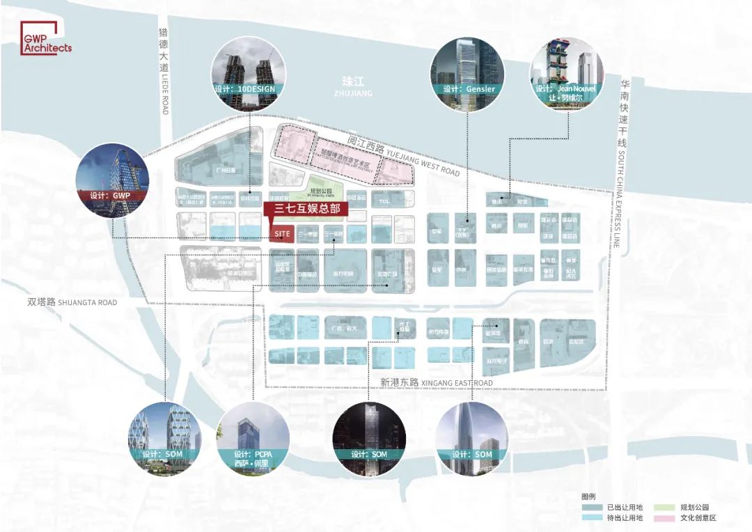 三七互娱广州琶洲CBD全球总部大厦丨中国广州丨GWP Architects-9
