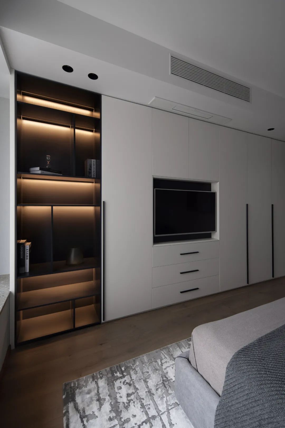 温岭玉兰花苑现代极简家居设计，打造静谧温馨空间-69