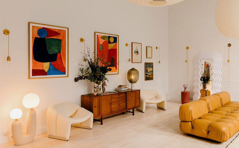 超模艾尔莎·霍斯克纽约开放式阁楼设计-8