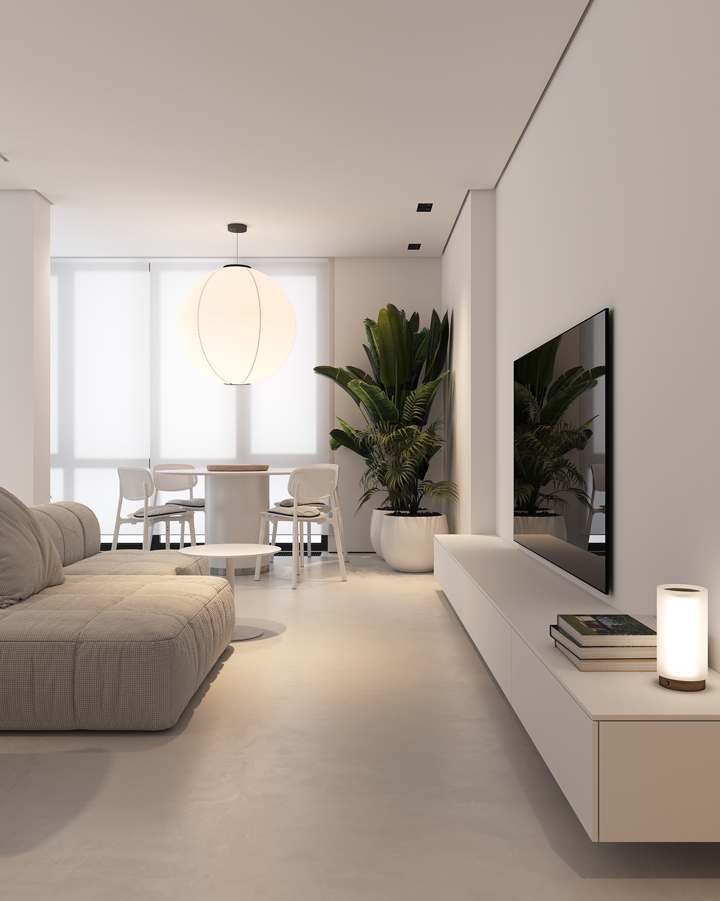 白色系简约风住宅设计 至简至美！-8