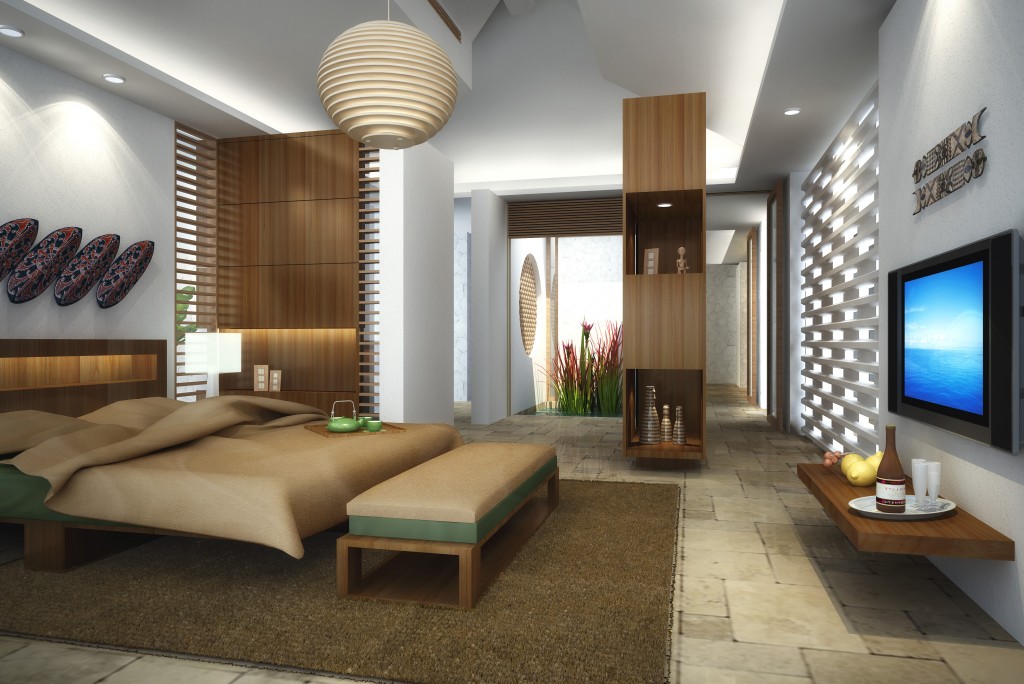 美国塞班岛度假别墅,新亚洲风格融入自然景观-30