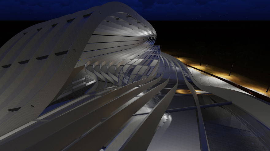 巴基斯坦自然历史博物馆 | 地形生成建筑-19