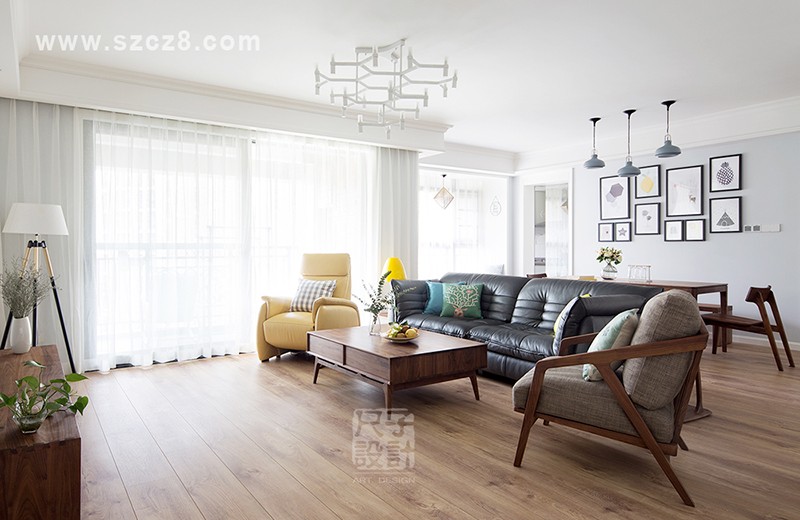 尺子室内设计 Full House177㎡北欧风大宅也很美-24