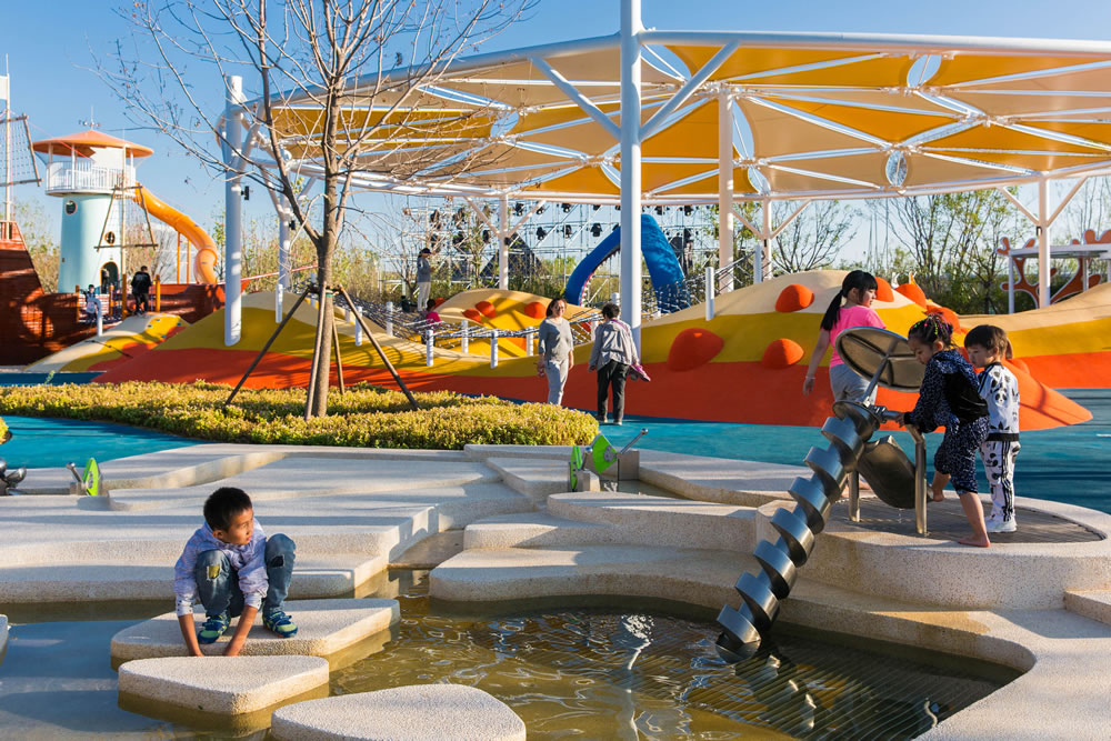 秦皇岛 SEATOPIA 蔚蓝海岸中央公园丨中国河北丨易兰设计-17