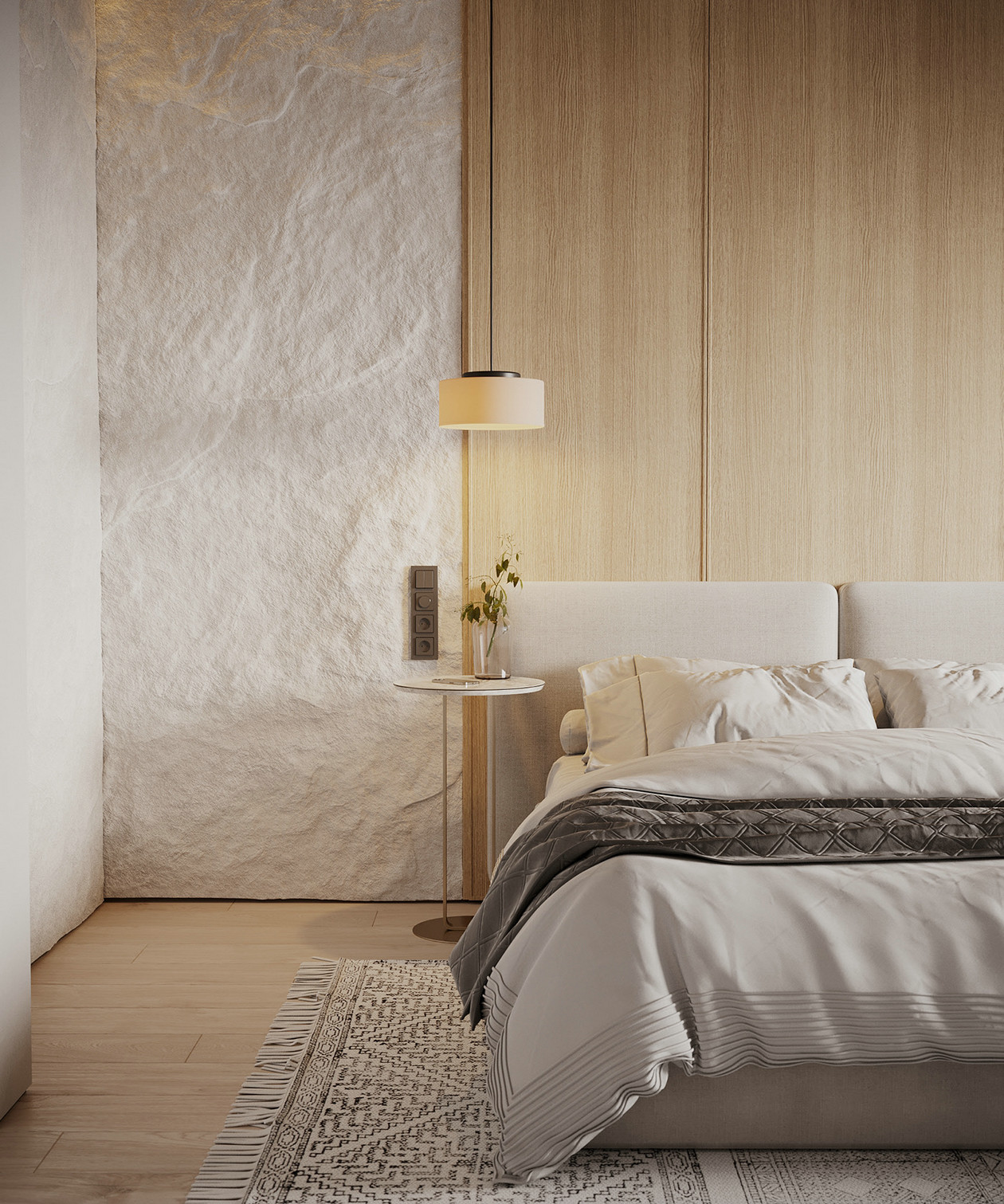 俄罗斯浅色系住宅设计-8