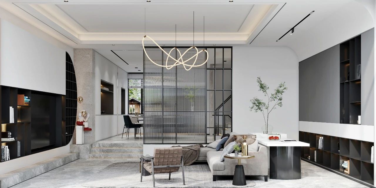 现代简约风格别墅-17