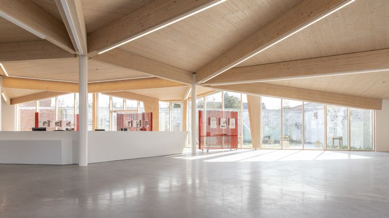 Acasus,可持续建筑知识中心丨比利时西佛兰德丨DENC!STUDIO-0