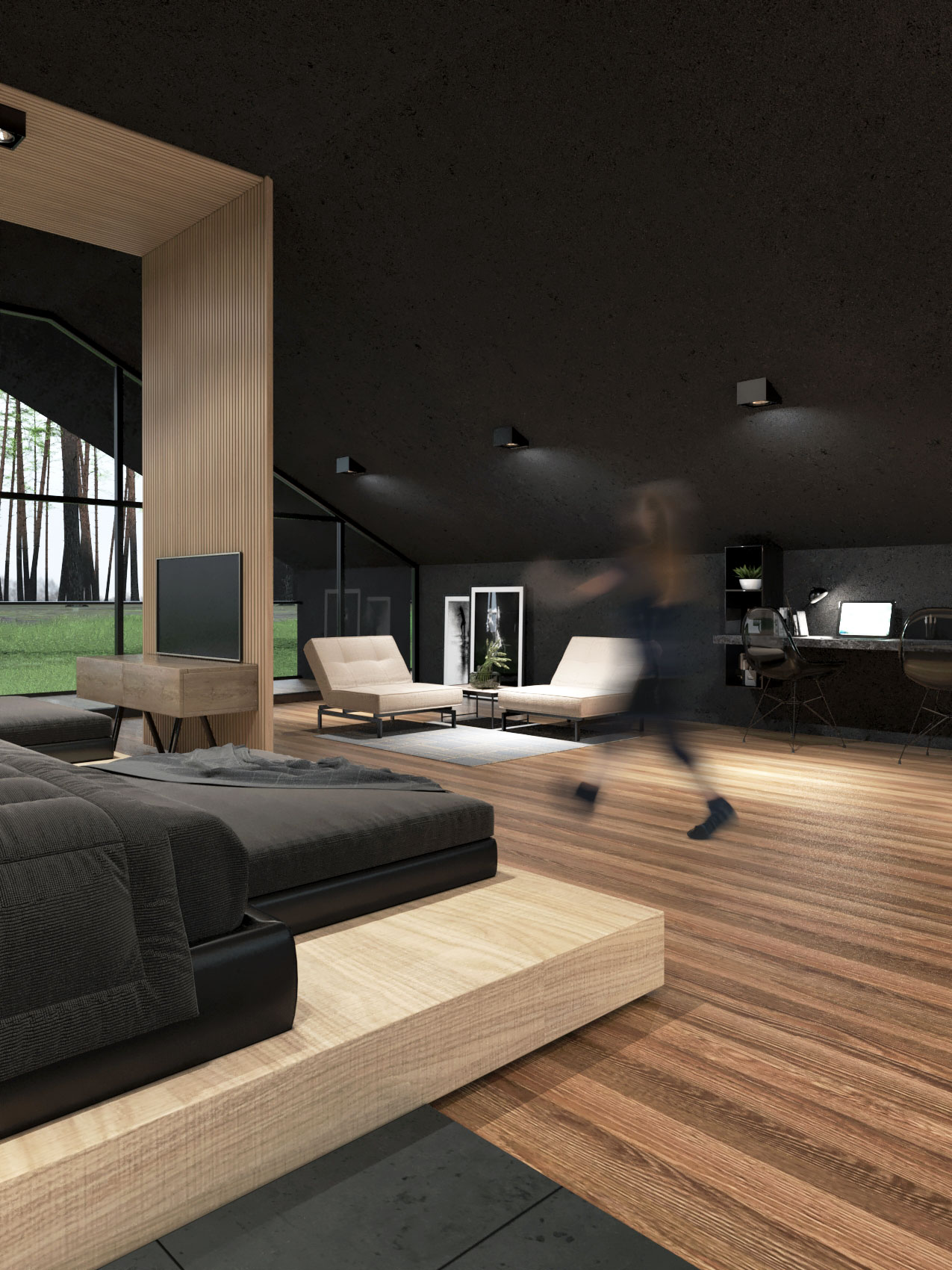 400平黑别墅，Reza Mohtashami设计！-16