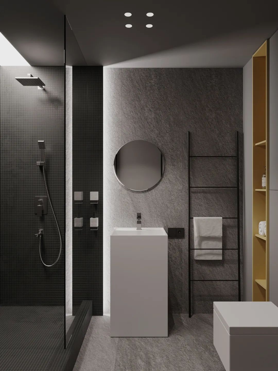 极简自然的 82㎡精致住宅丨Sofia Rubinskaya-68