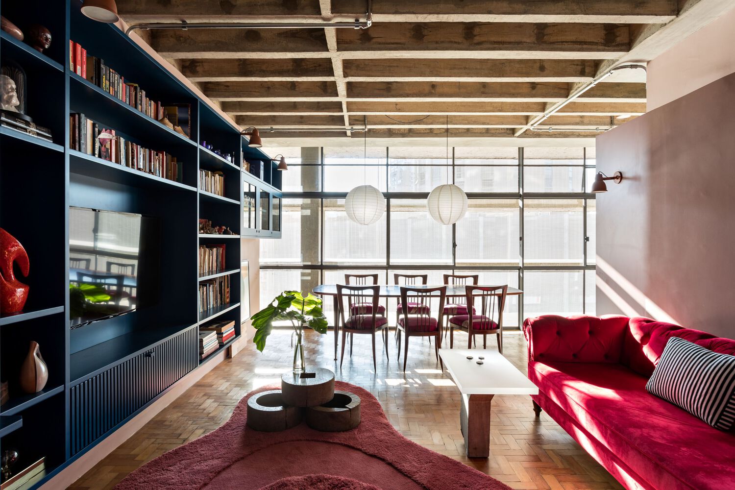 巴西圣保罗科潘大厦 E 座公寓丨Valdivieso Design-10