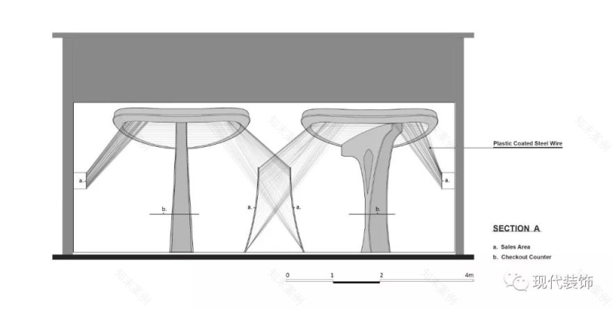 叶梹室内设计 | 充满现代感与未来感的服装体验店!-54