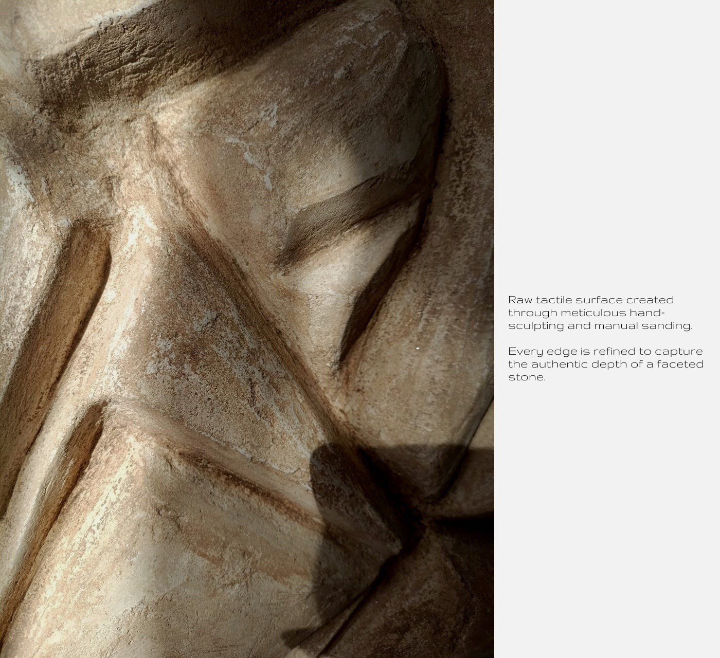 Handmade Wall Art: Geometry of Stone-2