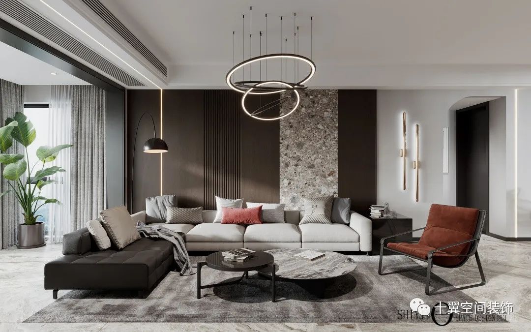 淳厚咖啡香 · 张海威的新中式设计魅力丨十翼空间装饰-18