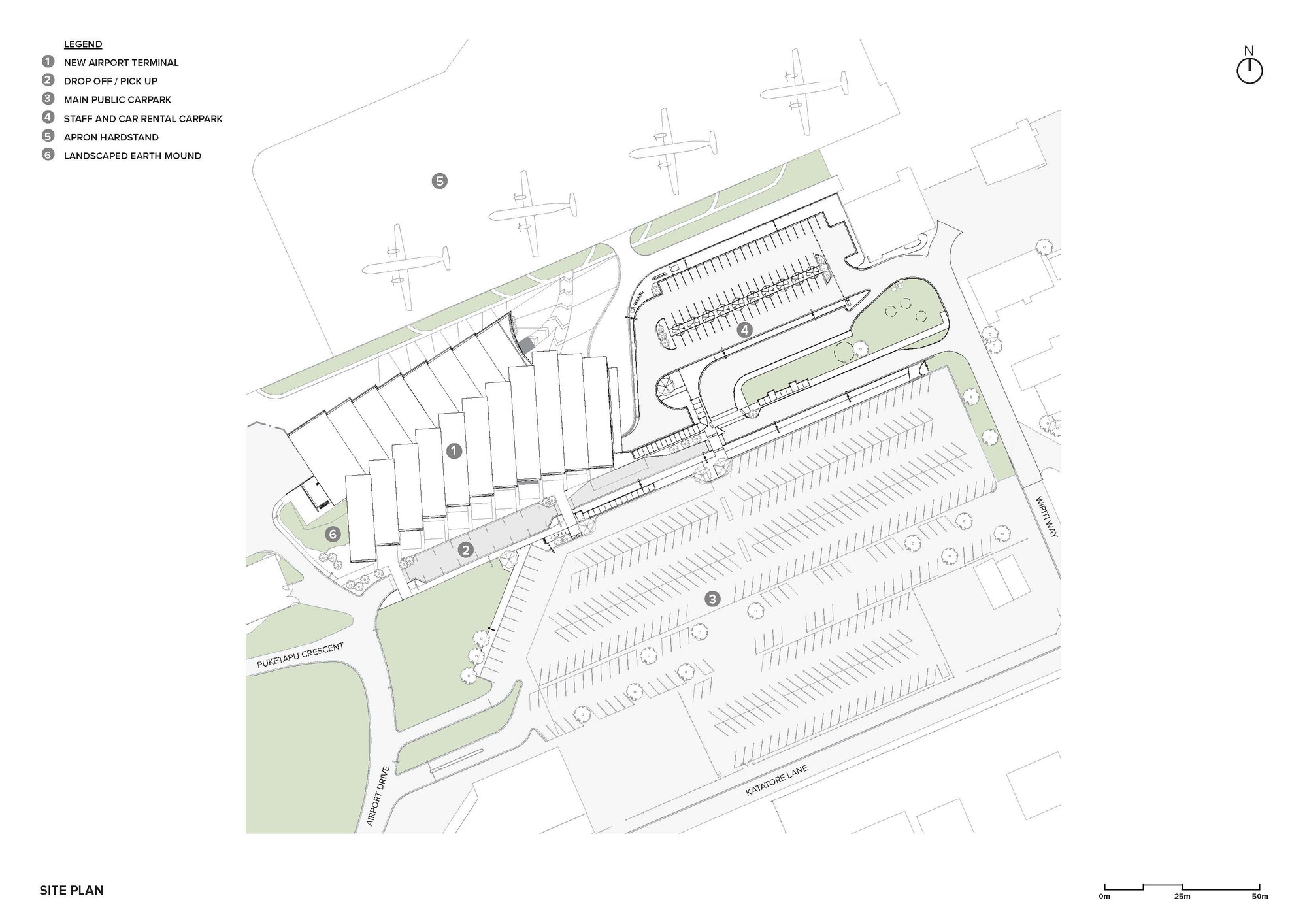 新西兰新普利茅斯机场 Puketapu 文化门户丨Beca Design Practice-2