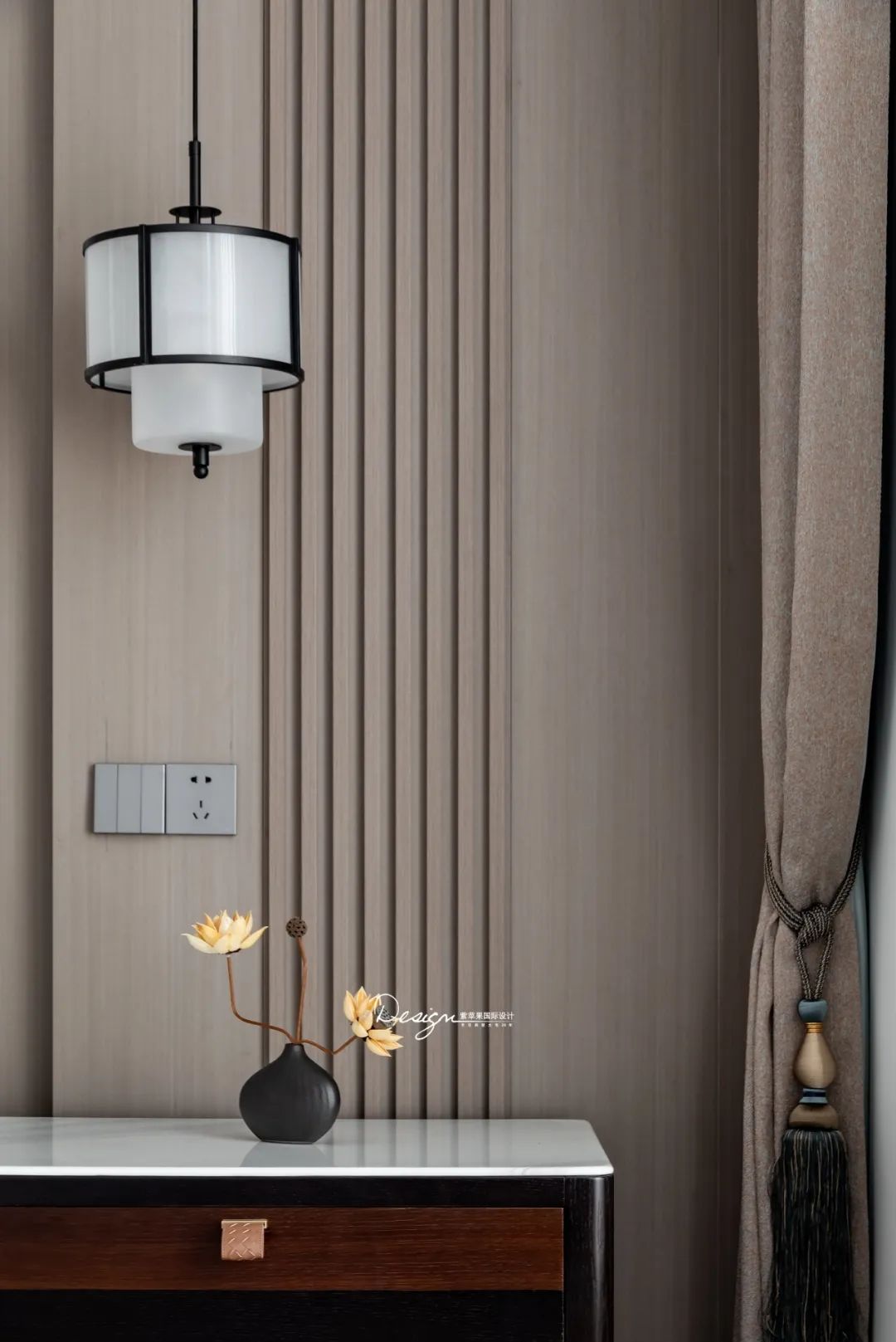 云康园简约中式设计丨紫苹果装饰集团-60