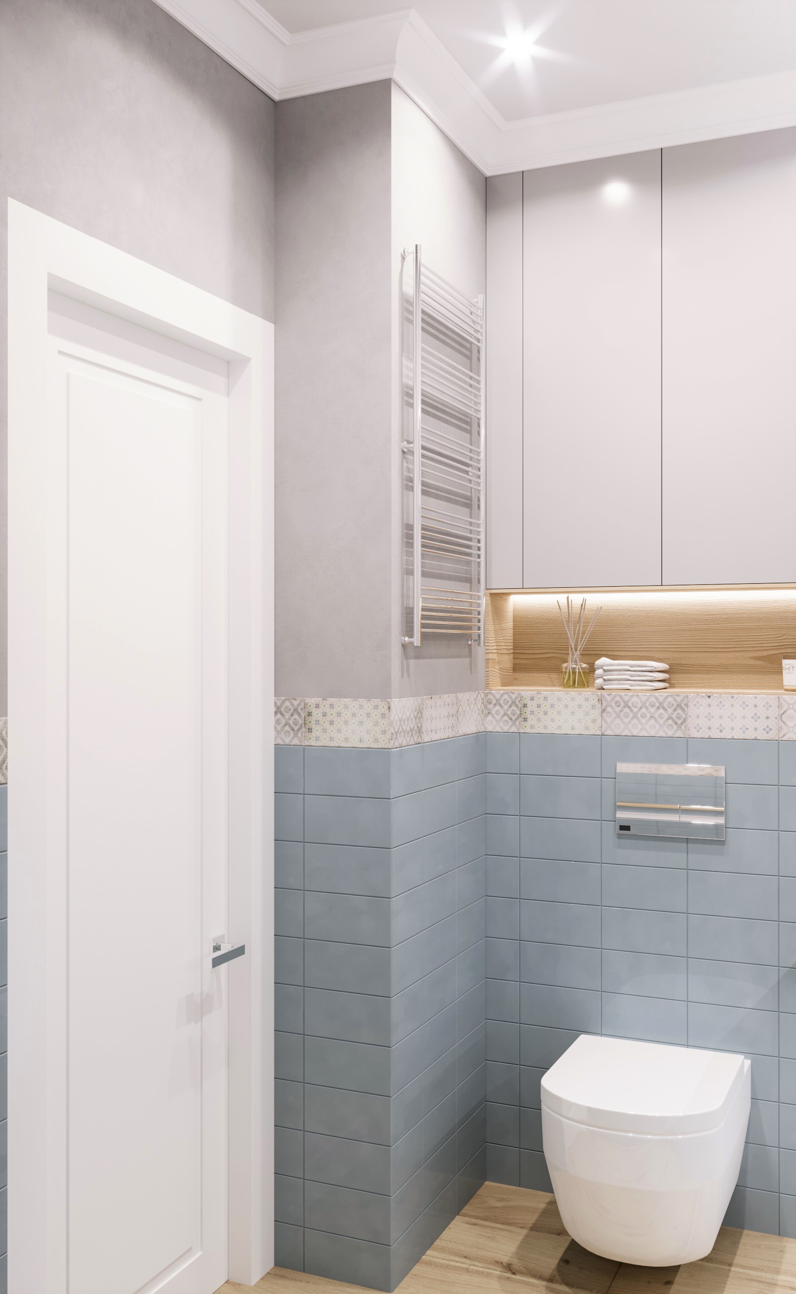 Санузел в ЖК Пифагор г.Новосибирск-2