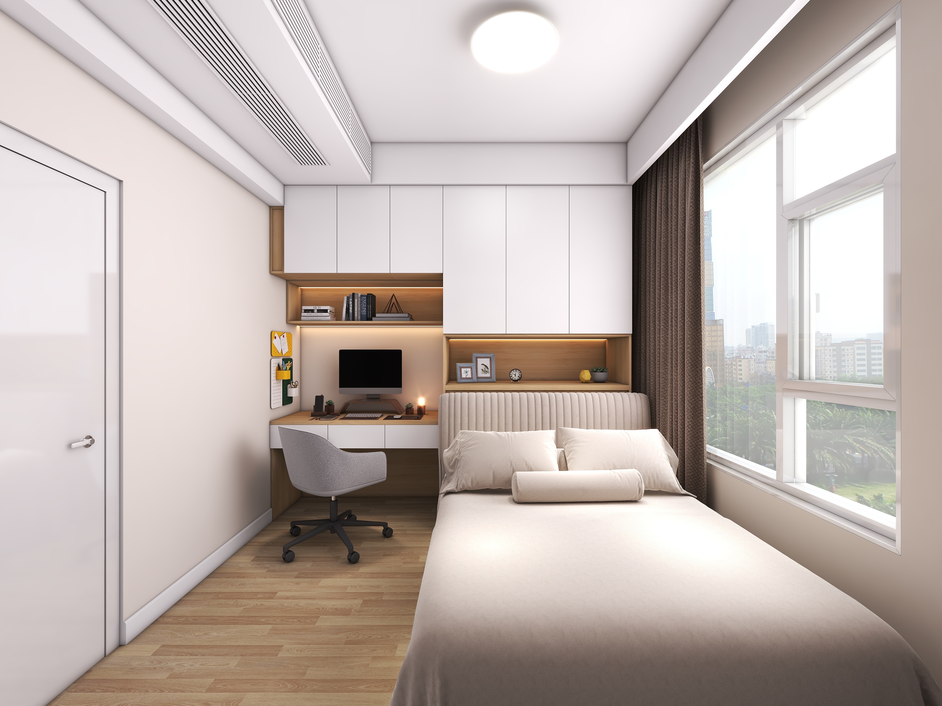 四川邻水星辰壹号（105平方现代简约三居室）-48