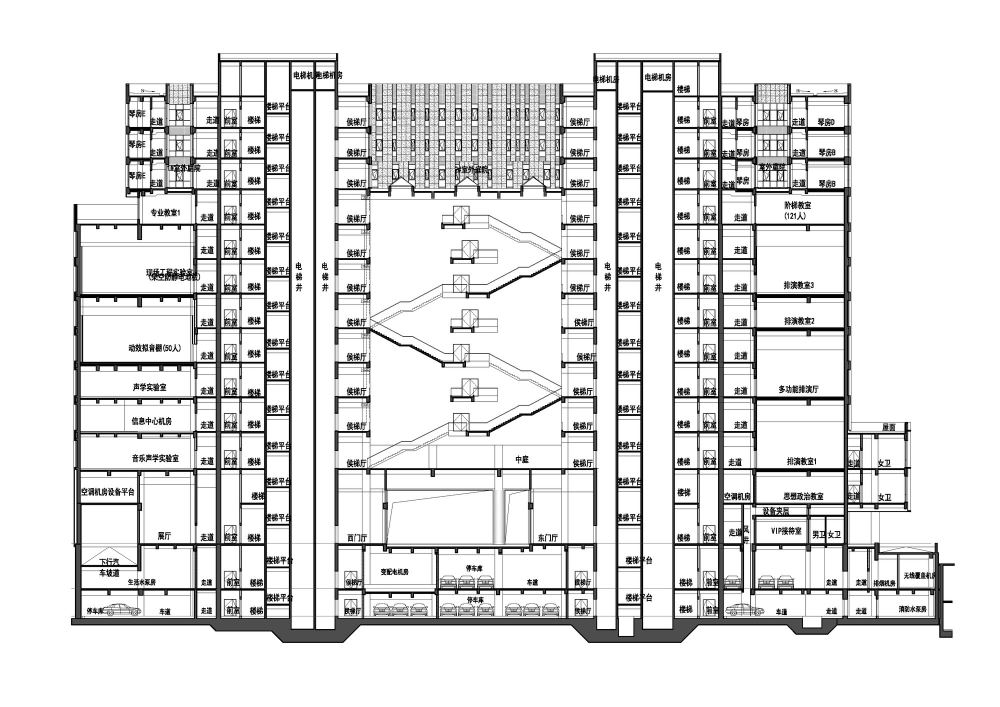 上海音乐学院零陵路校区新建教学区和音乐创作与实践基地(2019)-55