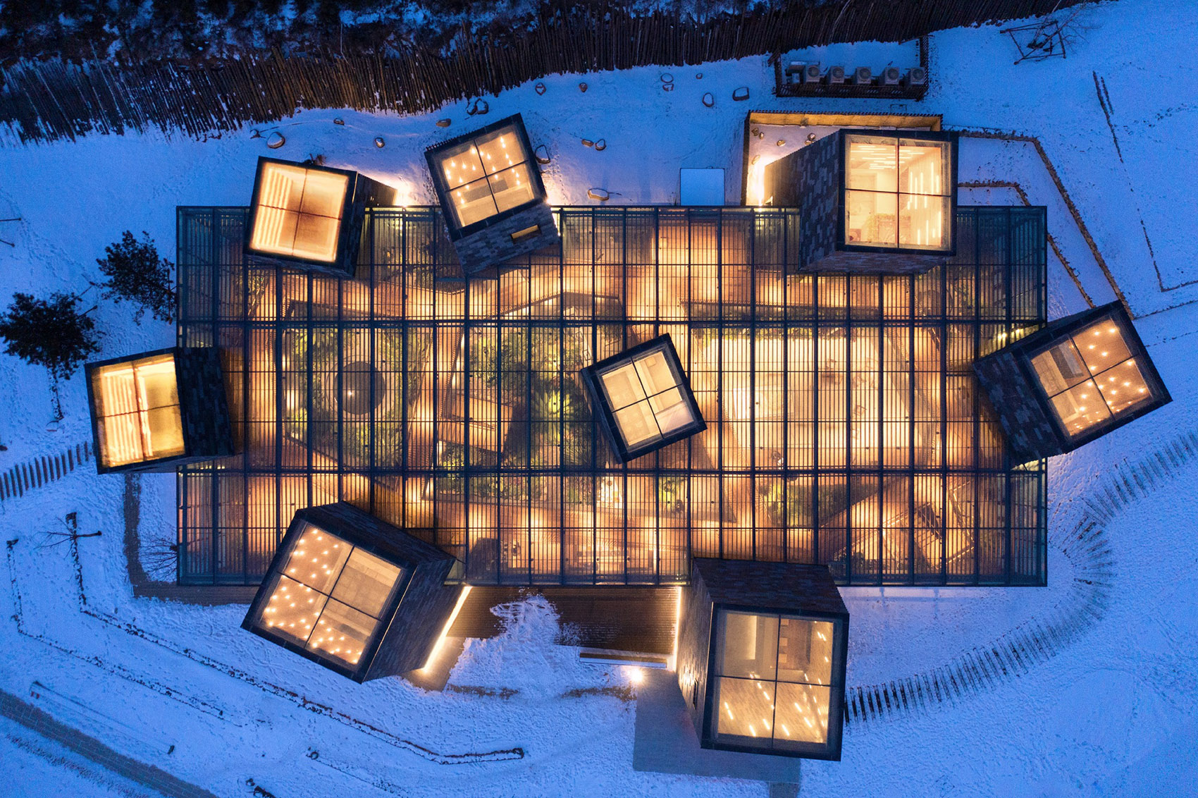 森之谷温泉中心，承德 / B.L.U.E. 建筑设计事务所-25