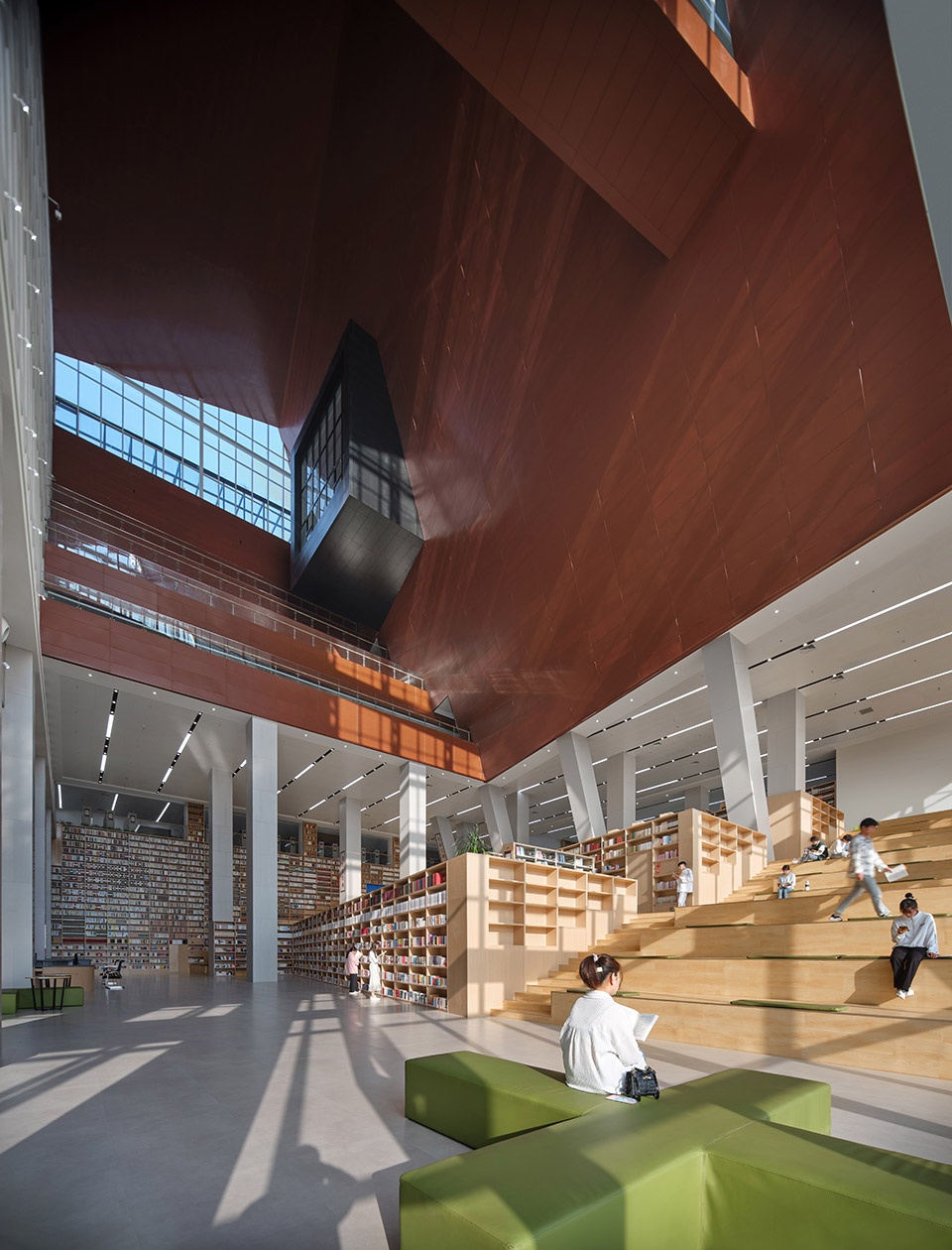 漯河食品职业学院图书信息综合楼消化知识的容器丨中国漯河丨华南理工大学建筑设计研究院有限公司-71