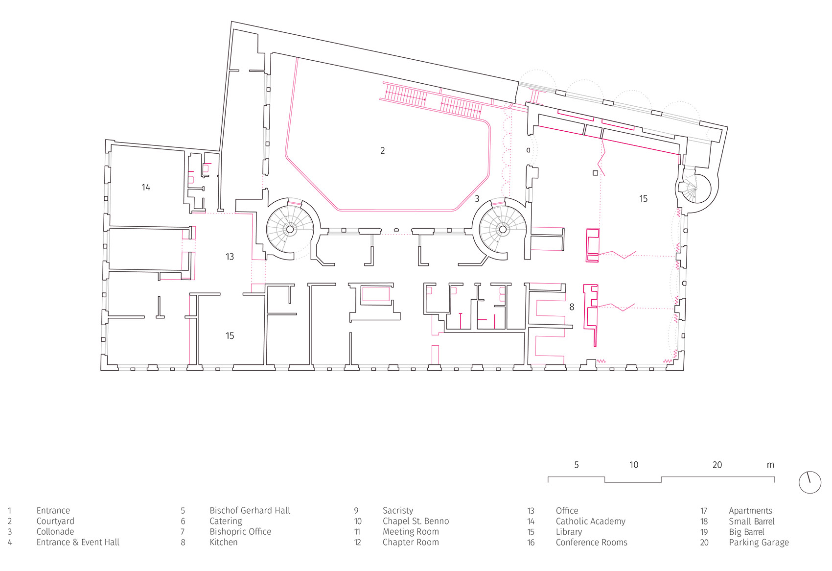 大教堂之家丨德国德累斯顿丨Alexander Poetzsch Architekten-61