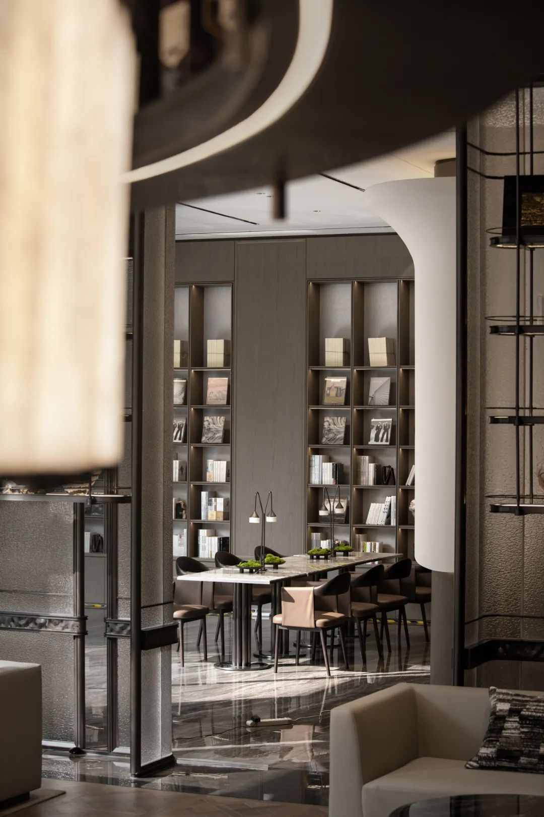 石家庄龙湖·青云阙丨中国石家庄丨杭州优境建筑装饰设计有限公司,北京靳朝晖设计有限公司-35