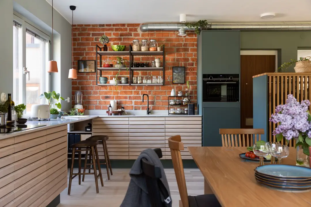 打造实用美观的客厅入口 | 瑞典家庭公寓设计-4