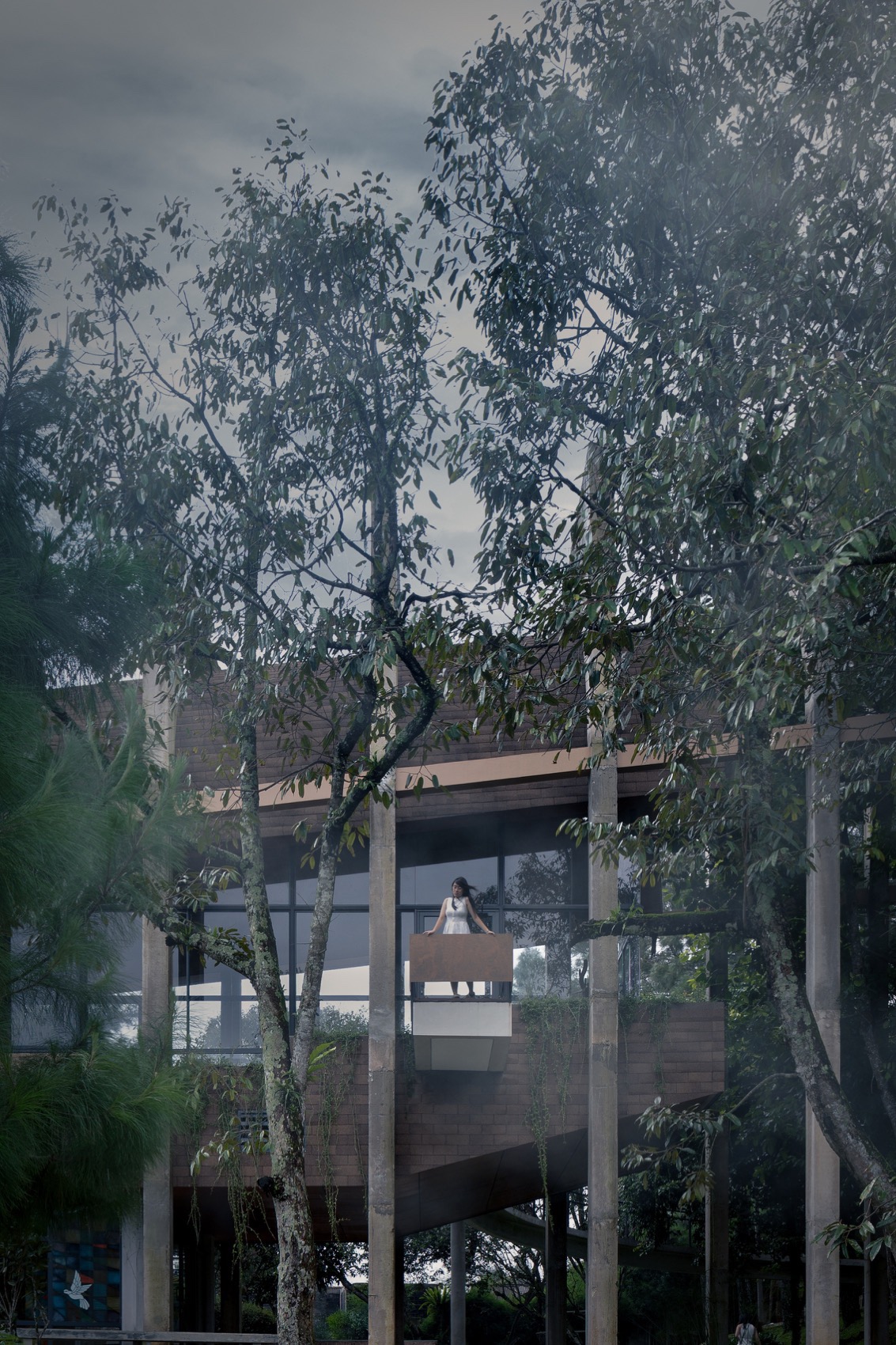 圣殿隧道花园丨印度丨RAD+AR-114