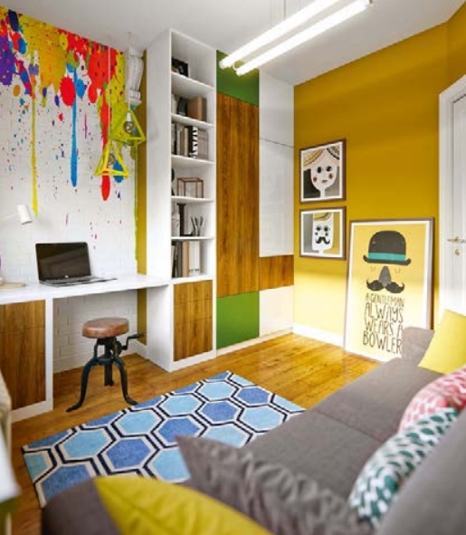 两居室公寓室内设计-43