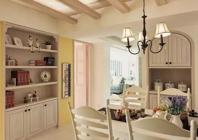 86㎡美式田园小三居 一家四口乐享童话生活-7